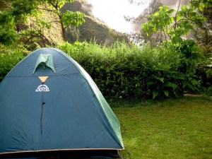 First campsite - Wayllabamba