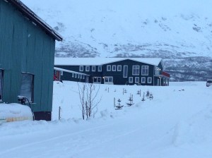 Main building at the Efstidalur Farmhotel