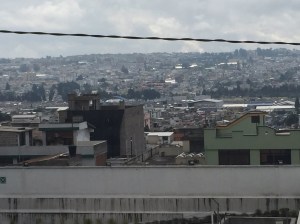A sea of people at Pope Francis' visit to Quito